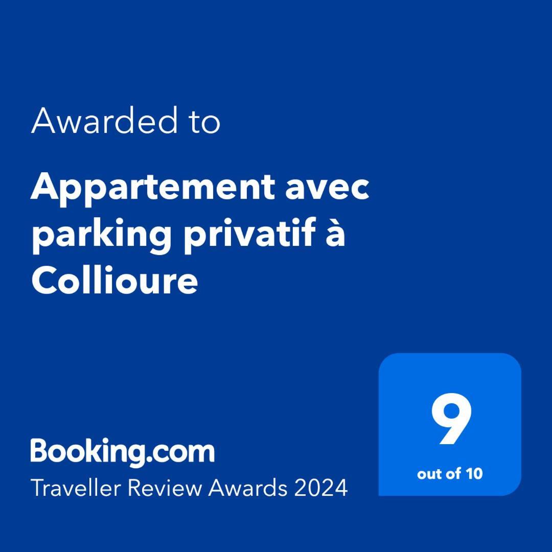 Appartement Avec Parking Privatif A Коллиур Экстерьер фото
